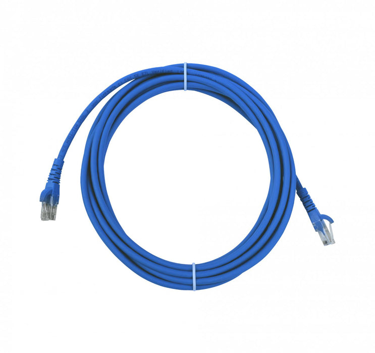 Cable de red Cat5e inyectado de 3 metros, azul Clickbox