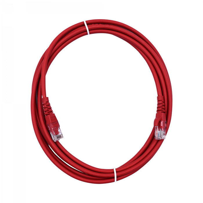 Cable de Red Cat5e Inyectado 3MT Rojo Clickbox