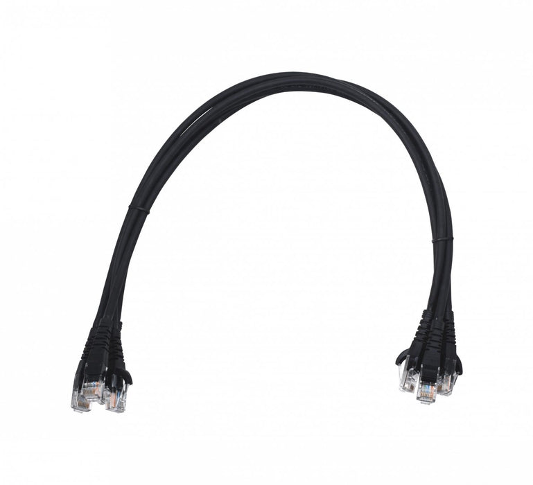 Cable de red Cat5e inyectado de 50cm con cubierta Clickbox