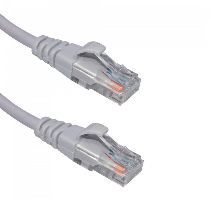 Cable de Red Cat5e Inyectado Gris 10MT Clickbox