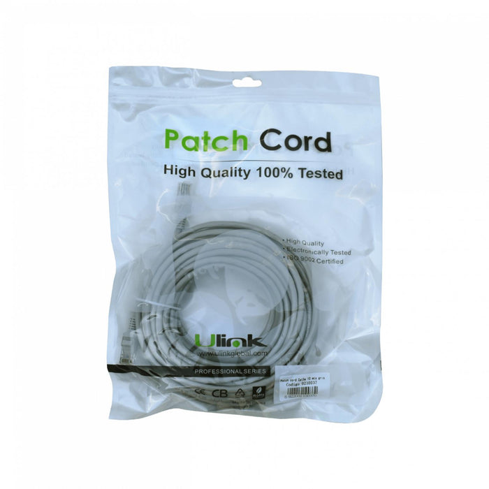 Cable de red Cat5e UTP 26AWG-CCA 10 Clickbox