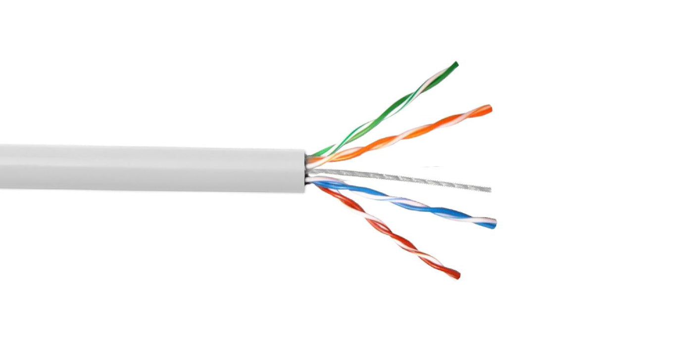 Cable de red Cat5e UTP 305m Blanco Clickbox