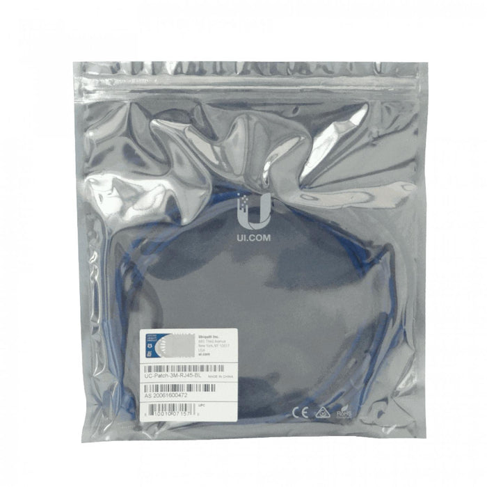Cable de red Cat6 Azul 3m UBIQUITI Clickbox