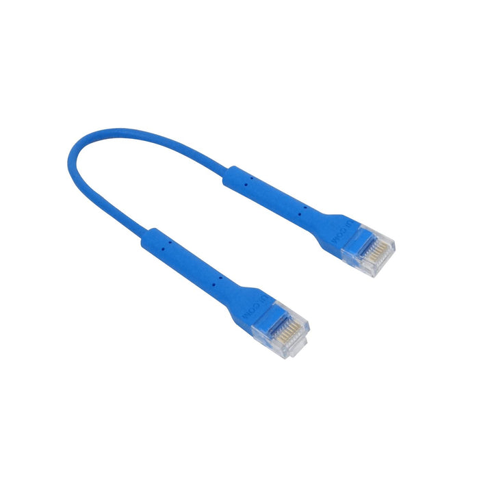 Cable de red Cat6 Azul UBIQUITI 10cm RJ45 Clickbox