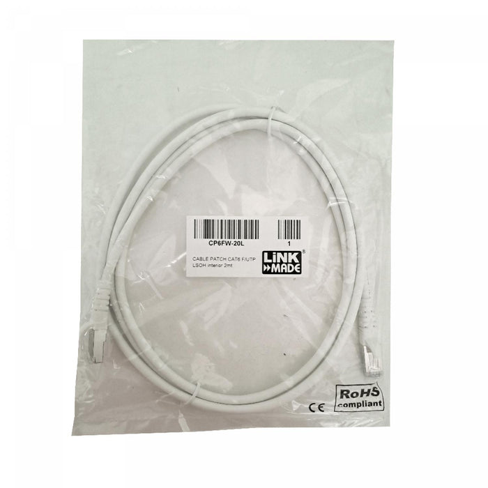 Cable de red Cat6 blindado 2 metros Clickbox