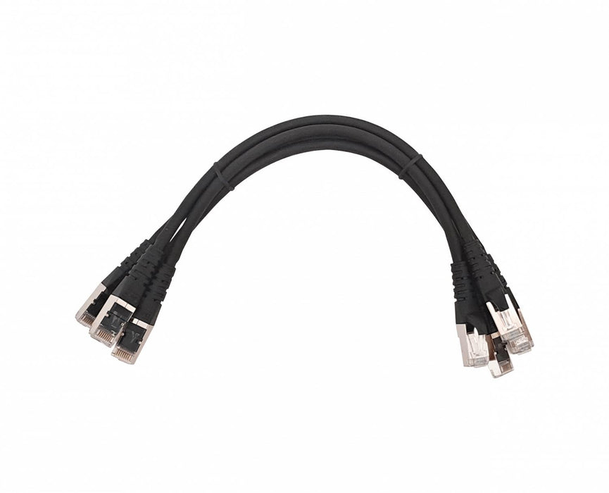 Cable de red Cat6 blindado 4 pares 30cm Clickbox