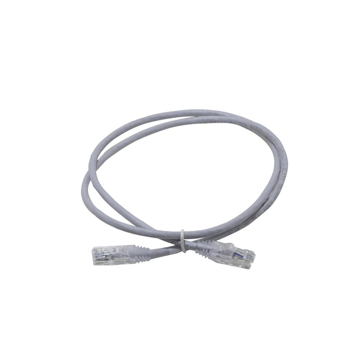 Cable de Red Cat6 Gris U/UTP LSZH 1mt Clickbox