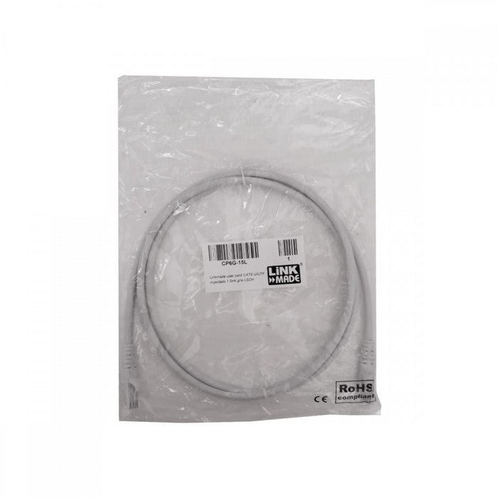 Cable de red Cat6 inyectado de 1,5 metros en Clickbox