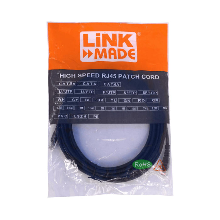 Cable de red Cat6 inyectado de 5 metros. Clickbox