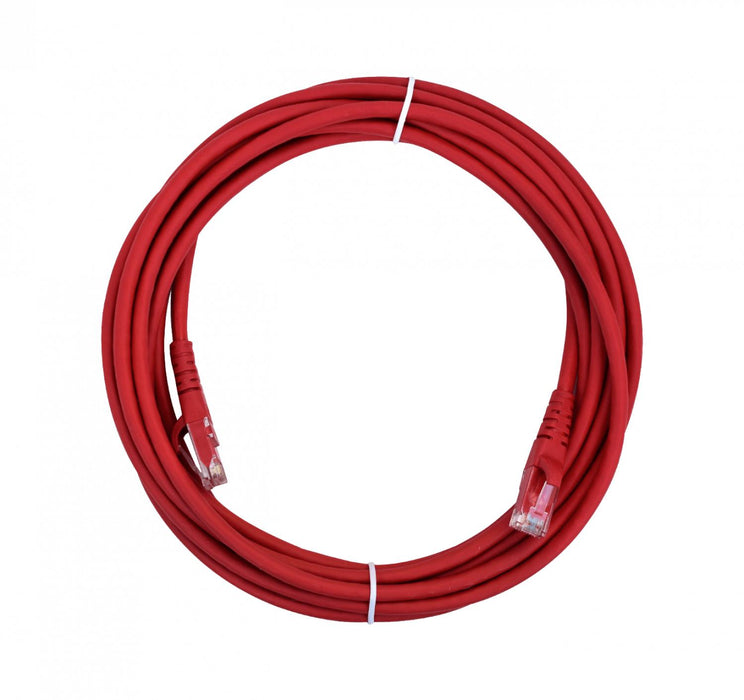 Cable de red Cat6 LINKMADE, 4mt, U/UTP, Rojo Clickbox