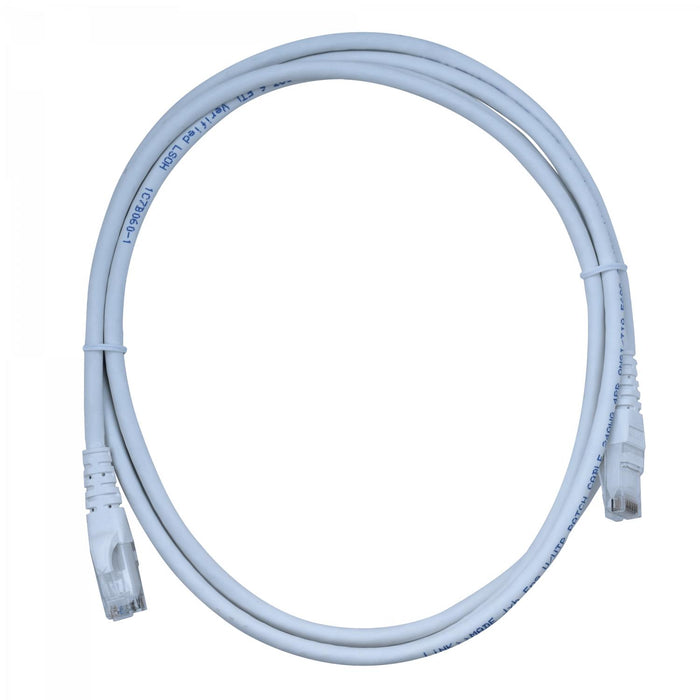 Cable de Red Cat6 U/UTP Blanco LSZH 2m Clickbox