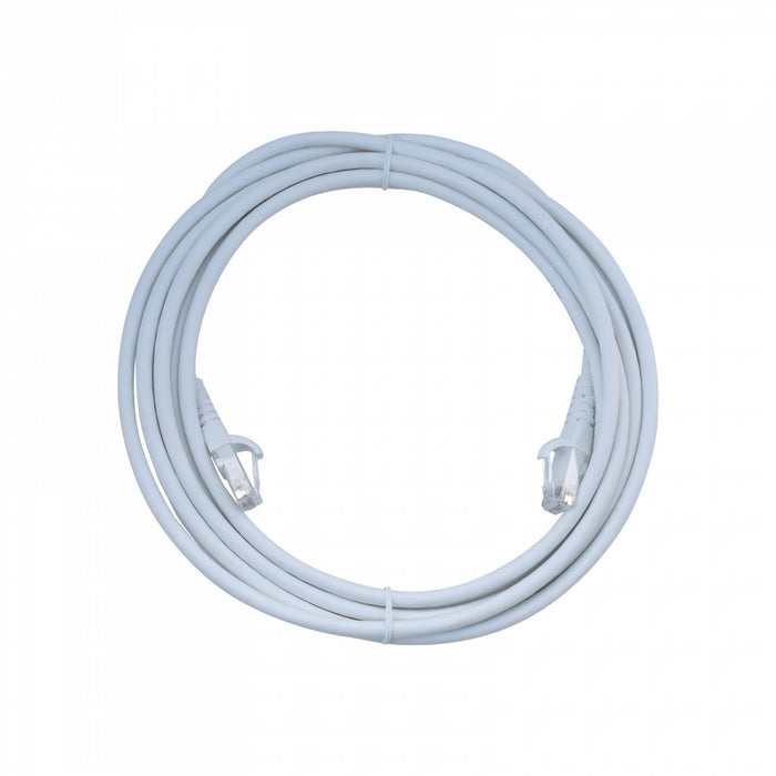 Cable de red Cat6 U/UTP blanco LSZH de 4 Clickbox