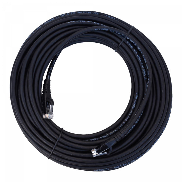 Cable de Red Cat6 U/UTP Negro 15mt Clickbox