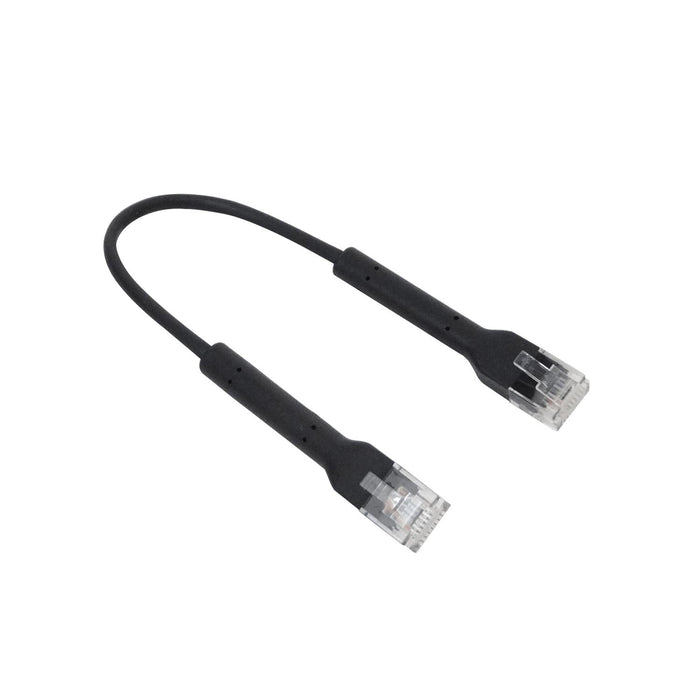 Cable de red Cat6 UBIQUITI Negro 10cm RJ45 Clickbox