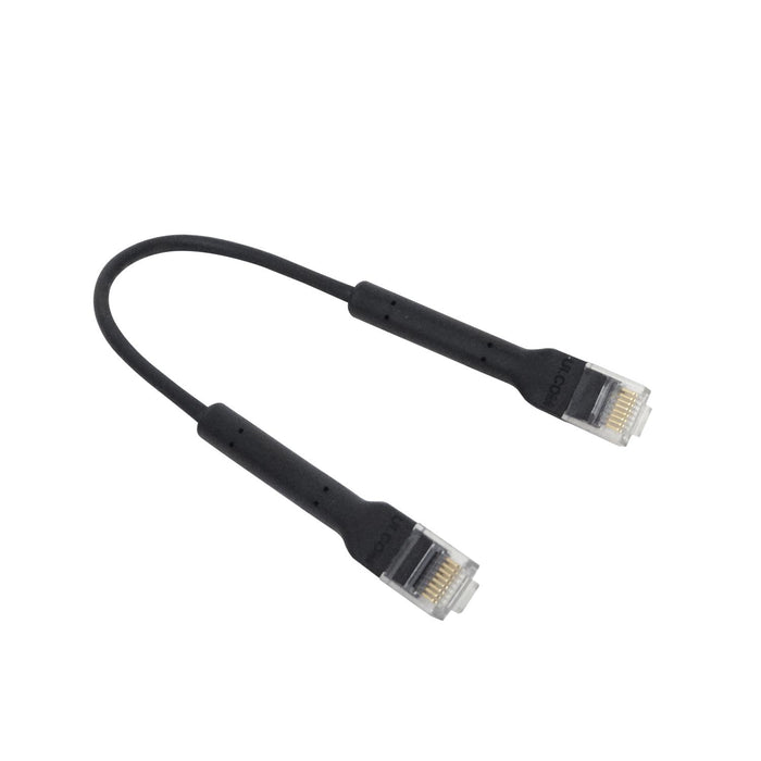 Cable de red Cat6 UBIQUITI Negro 10cm RJ45 Clickbox