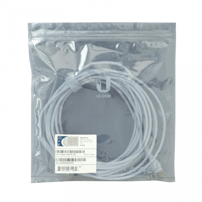 Cable de red Cat6 UBIQUITI 5m Blanco Clickbox
