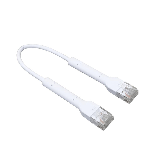 Cable de red Cat6 UBIQUITI Blanco 10cm Clickbox
