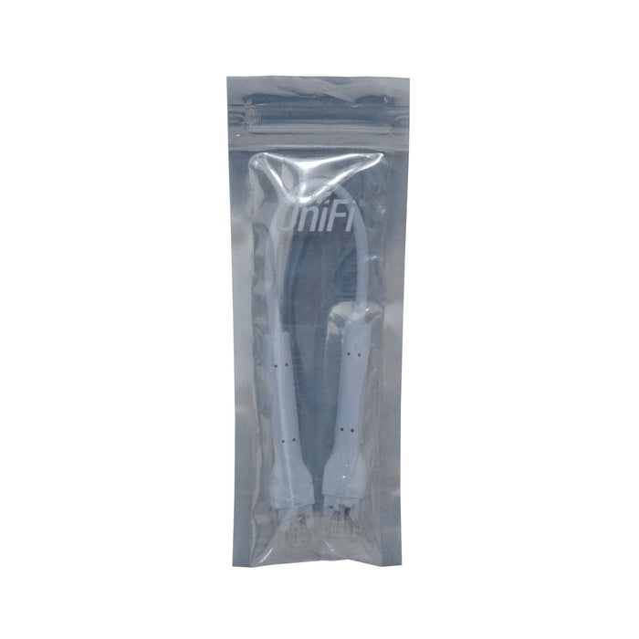 Cable de red Cat6 UBIQUITI Blanco 10cm Clickbox