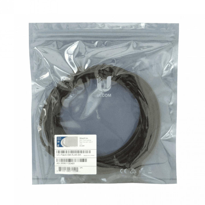 Cable de red Cat6 UBIQUITI Negro 5m RJ45 Clickbox