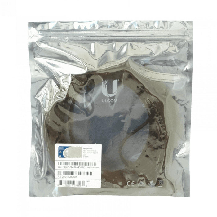 Cable de red Cat6 UBIQUITI Negro 8m RJ45 Clickbox
