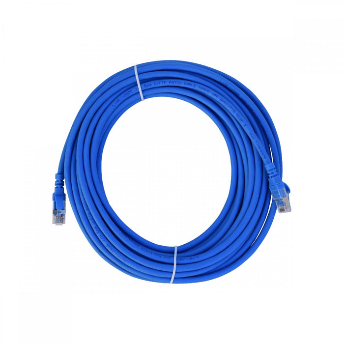 Cable de Red Cat6A U/FTP Azul 10mt Clickbox