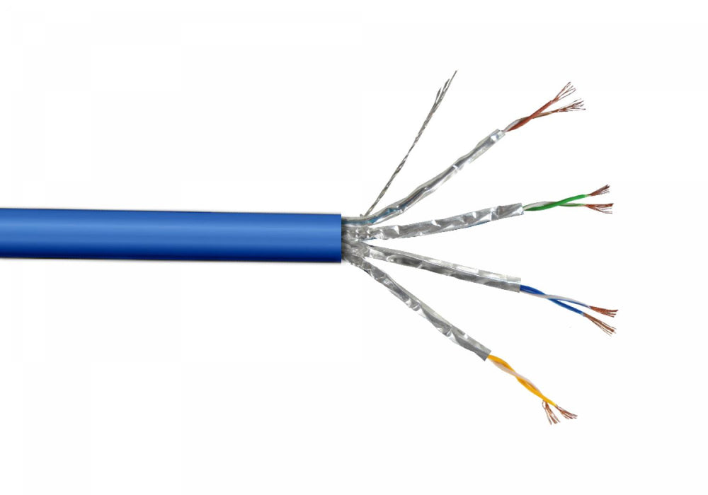 Cable de Red Cat6A U/FTP Azul 2m Inyectado Clickbox
