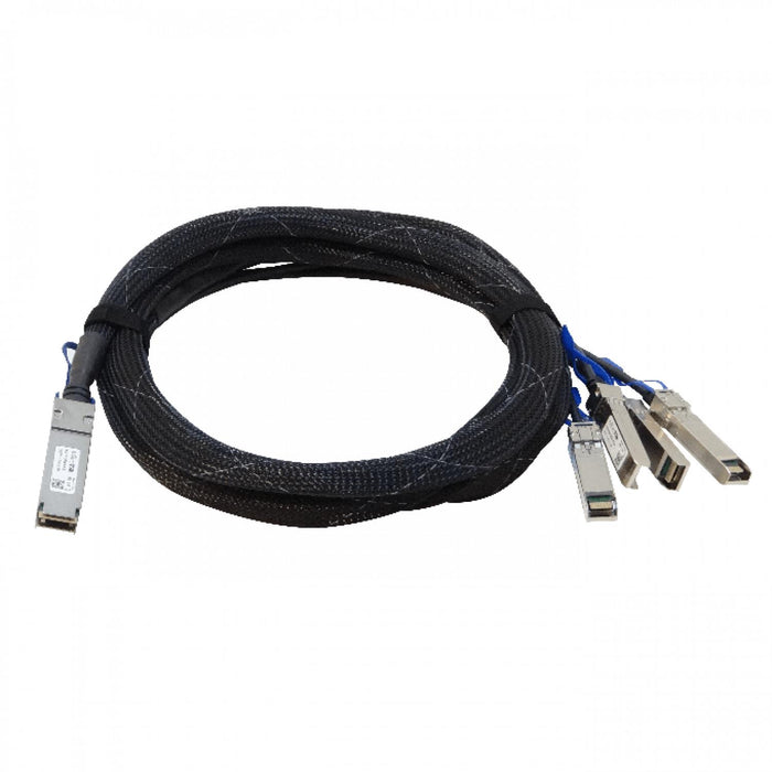 Cable de red MikroTik QSFP28-100G x1 SFP28-25G x4 Clickbox