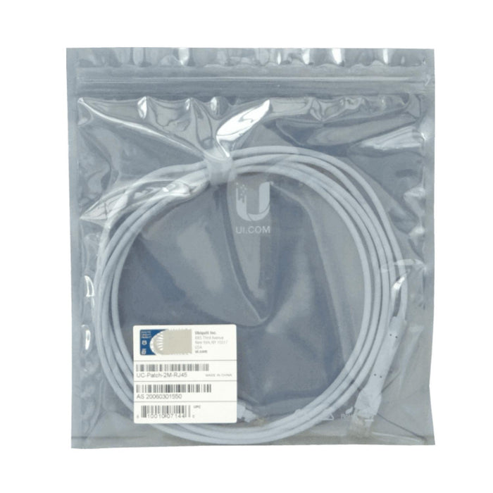 Cable de red UBIQUITI Cat6 Blanco 2m Clickbox
