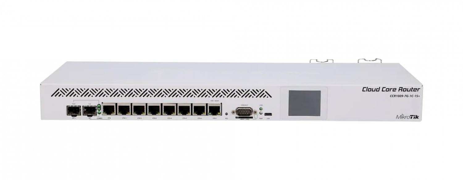 Router Mikrotik CCR1009-7G-1C-1S+ 7-1000 USB MSD L6 Clickbox