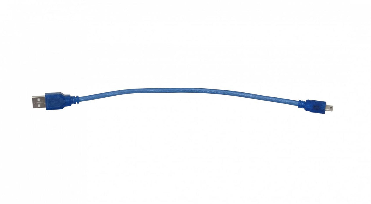 Cable USB A-Mini 5pin-Macho 0,25mt Clickbox