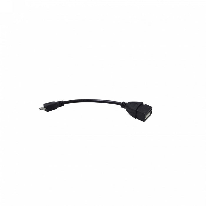 Cable USB OTG 10cm A-Hembra MicroB-Macho Clickbox