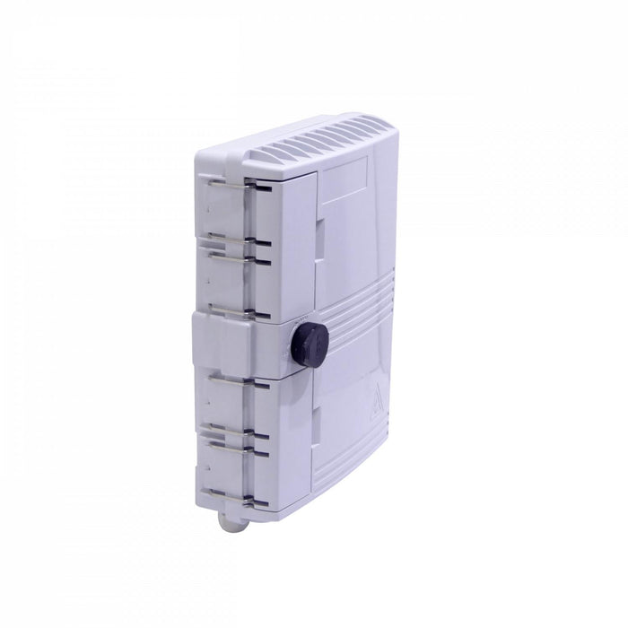 Caja Fibra Blanca 16-CL-Rectang 2-Estopa IP65 Clickbox