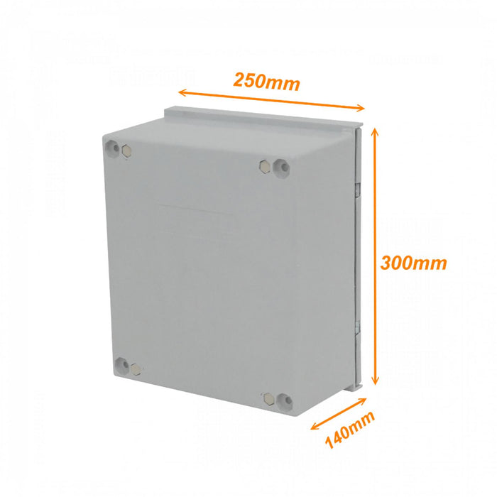 Caja Gabinete Plastico TIBOX 300x250x140mm IP65 Clickbox
