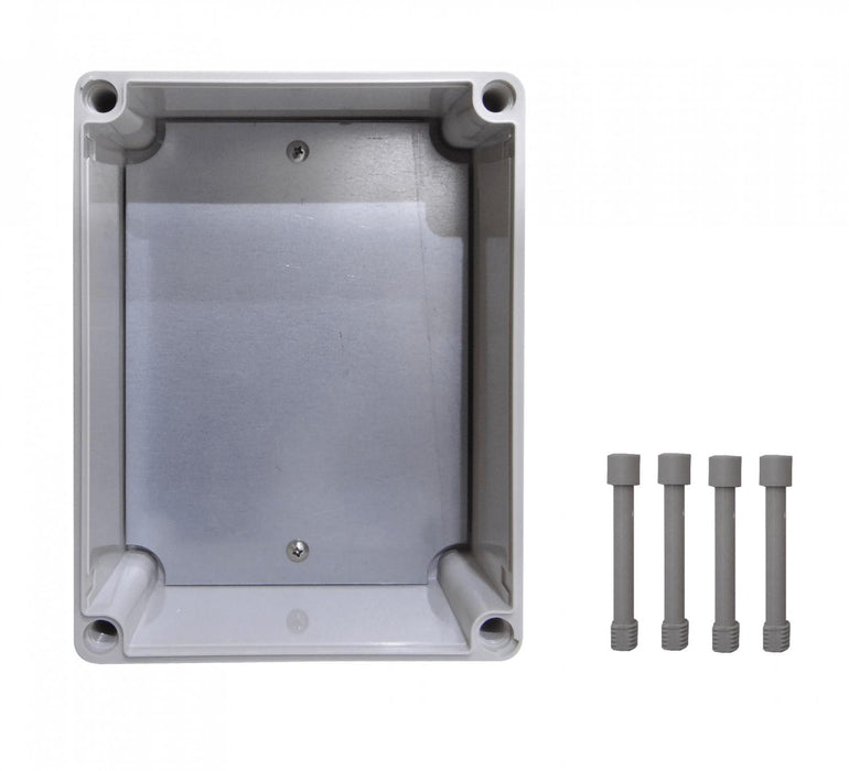 Caja Plástica Gris 150x200x130mm IP66 Clickbox