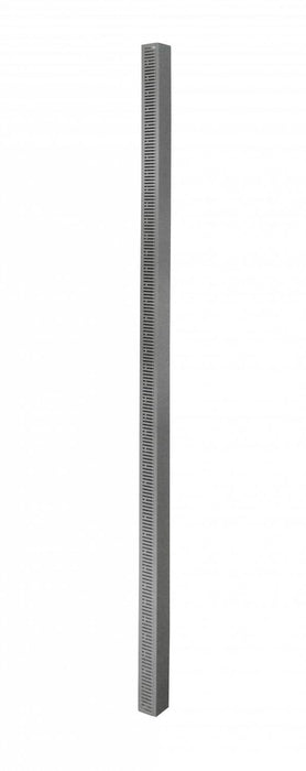 Canaleta Ranurada 2m x 60x60mm Gris para Clickbox