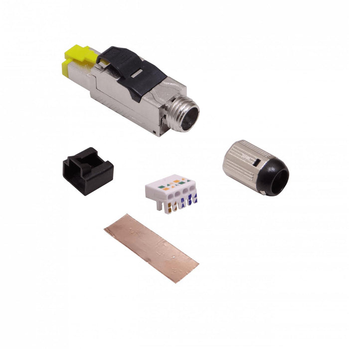 Conector RJ45 Cat6A Punchable IP20 Clickbox