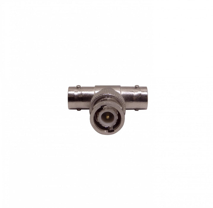 Divisor coaxial BNC-T 2 hembras y 1 Clickbox