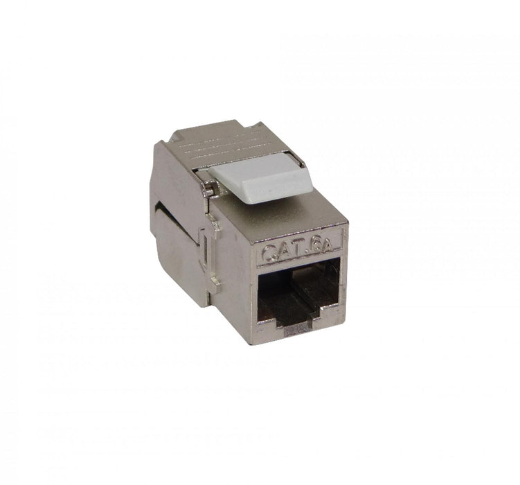 Enchufe blindado Cat6A para redes de alta Clickbox