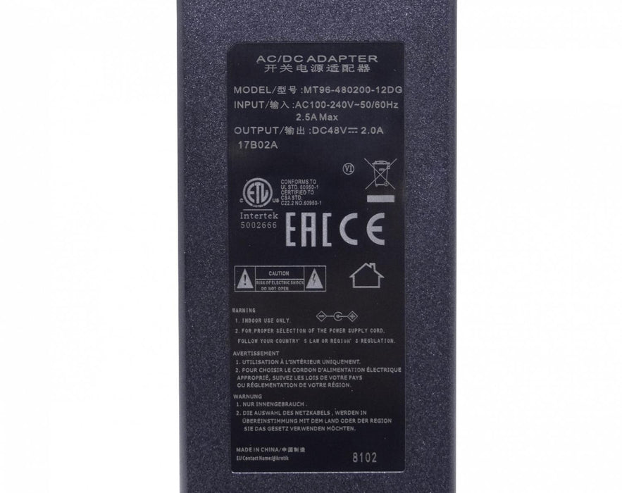 Fuente de Alimentación 48VDC 96W para Clickbox