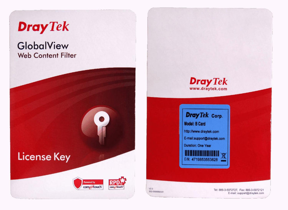 Licencia de Filtro de Contenido Web GlobalView Clickbox