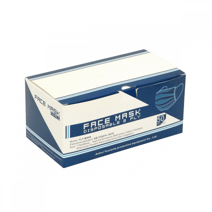Mascarilla desechable de 3 capas con filtro Clickbox