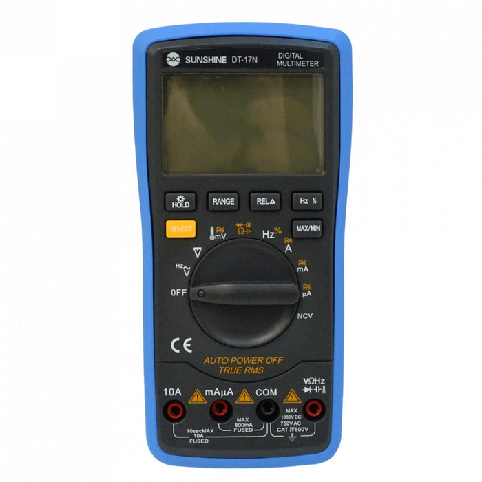Multitester digital de auto-rango SUNSHINE req-9V Clickbox