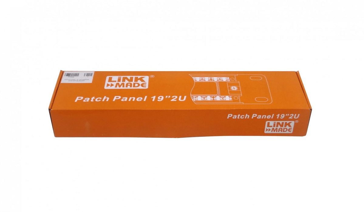 Patch Panel Cat6 FTP SFTP Blindado 24-RJ45 Clickbox