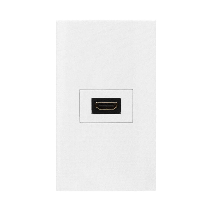 Placa frontal HDMI-HH sin cable 70x114mm Clickbox