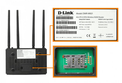 Router inalámbrico 4G/LTE-Cat4 de D-LINK Clickbox