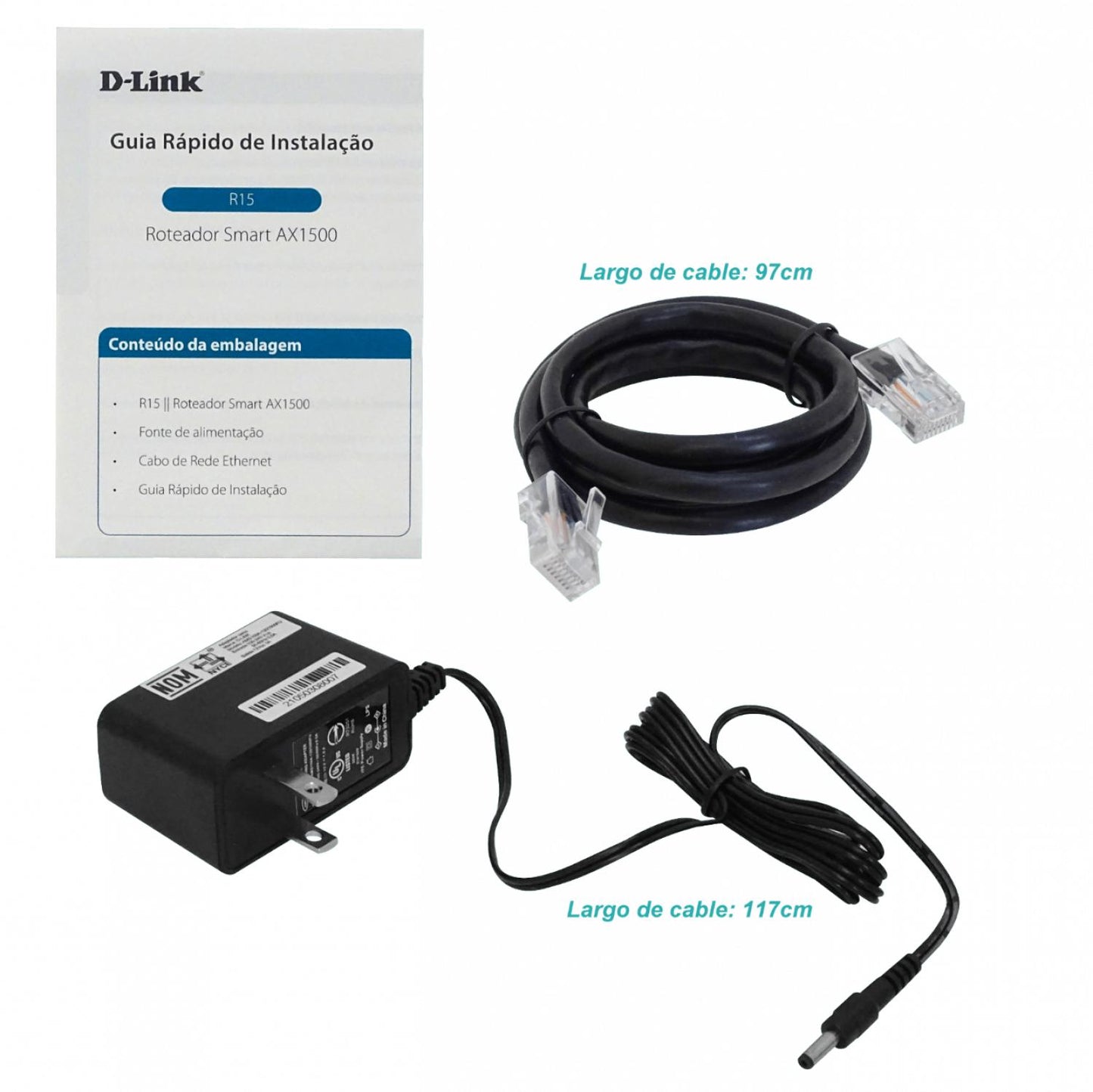 Router WiFi6 AX1500 D-LINK con 4 antenas y Clickbox