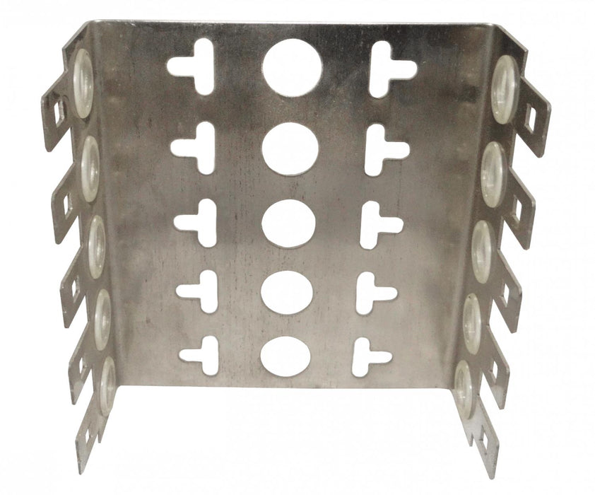Soporte metálico para 50 pares de regleta Krone Clickbox
