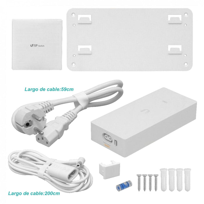 Switch MicroPop 8-1000-PoE-Pasivo 1-SFP, Clickbox