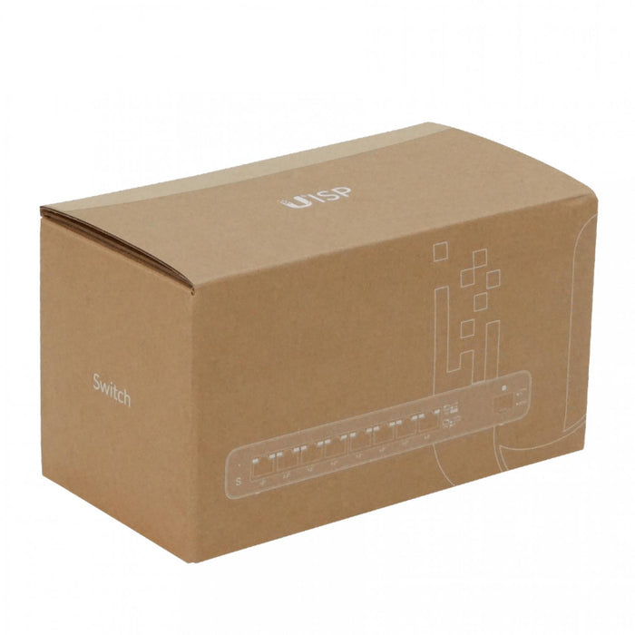 Switch MicroPop 8-1000-PoE-Pasivo 1-SFP, Clickbox