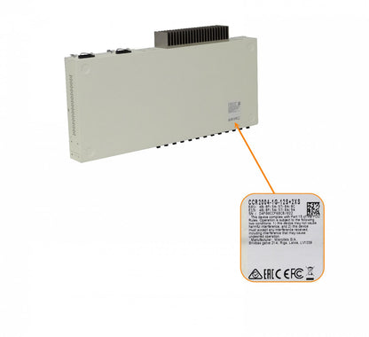 Switch MikroTik 12 puertos SFP+ 10G y 2 puertos Clickbox